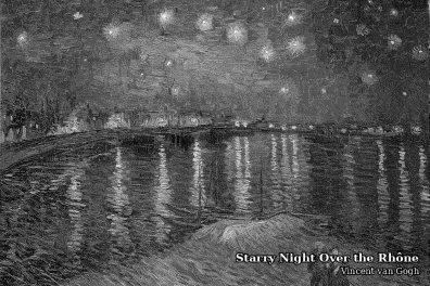 隆河上的星夜，梵谷